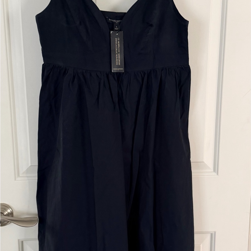 Banana Republic Black Midi Dress